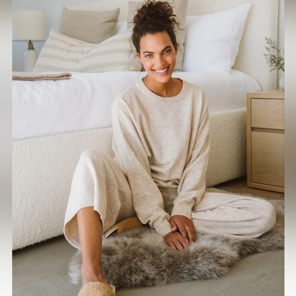 Jenni Kayne marina pullover, Small Oatmeal, like new